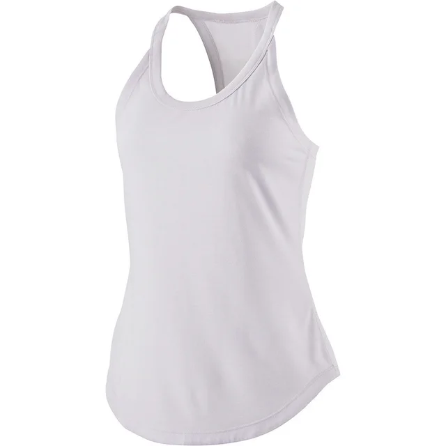 New Suspender I shaped Back Pleated Summer Outer Wear Yoga Exercise Vest White - Shop at LoveMi