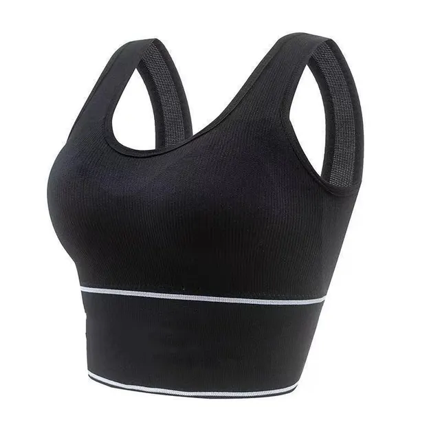 Sports U shaped Tank Top Yoga Bra Black - Shop at LoveMi
