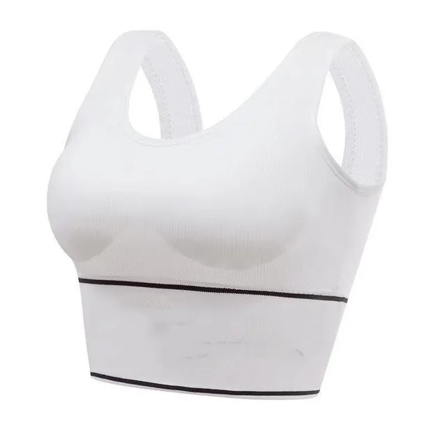 Sports U shaped Tank Top Yoga Bra White - Shop at LoveMi