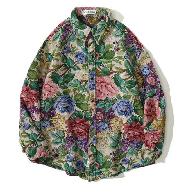 Japanese Woolen Jacket Retro Long Sleeved Shirt A478 - Shop at LoveMi