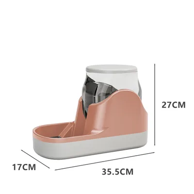 Pets Water Dispenser Cat Dog Automatic Feeder Pet Products Pink - Shop at LoveMi