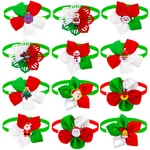 Christmas Dog Cat Tie Bow Tie Ornament - Mixed Color - View 1