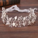 Korean Style Bridal Headwear Accessories - Silver