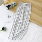 Light Grey Checked Man