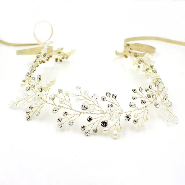 Fashion Wedding Styling Pearl Headwear Silver - Shop at LoveMi