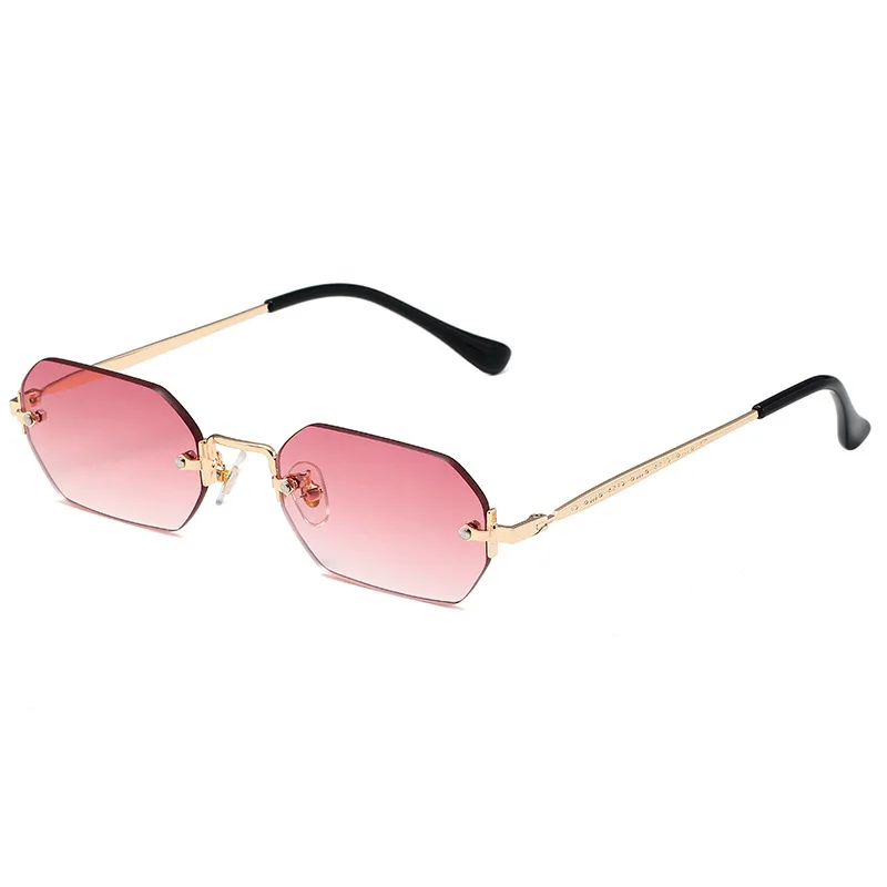 Women's Fashion Casual Square Personality Sunglasses - Red