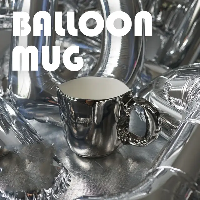 Home Fashion Simple Solid Color Ceramic Mug Silver - Shop at LoveMi