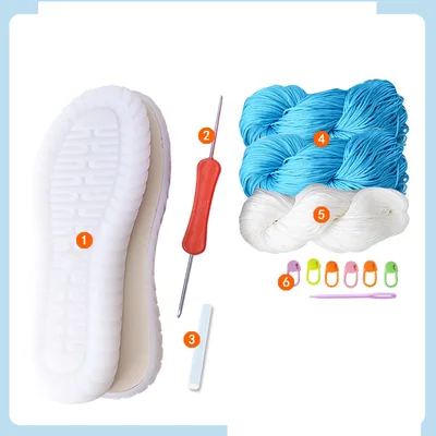 Handwoven Women's Shoes DIY Material Bag S 41 - Shop at LoveMi