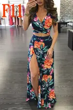 F11 Green And Floral Pattern