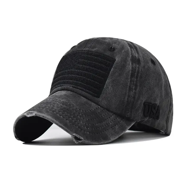 Outdoor Soft Top Duck Tongue Hat Black - Shop at LoveMi