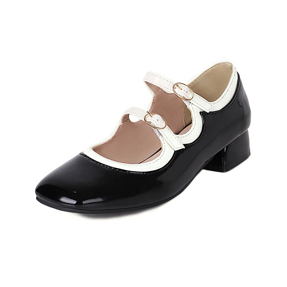 Fashion Personality British Student Women's Shoes Black - Shop at LoveMi