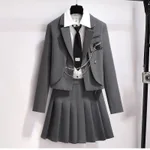 Grey Three Piece Set