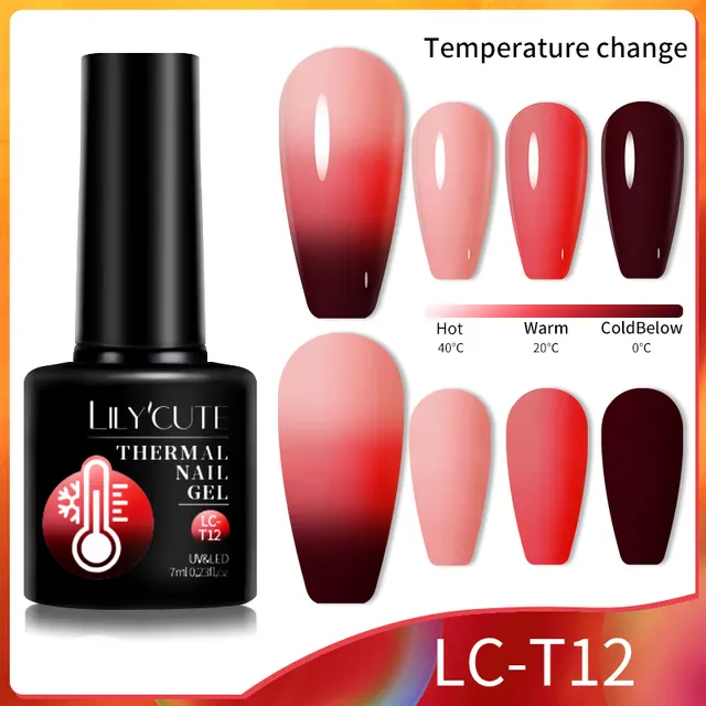 Color Changing Thermal Gel Nail Polish Winter Lct012 - Shop at LoveMi