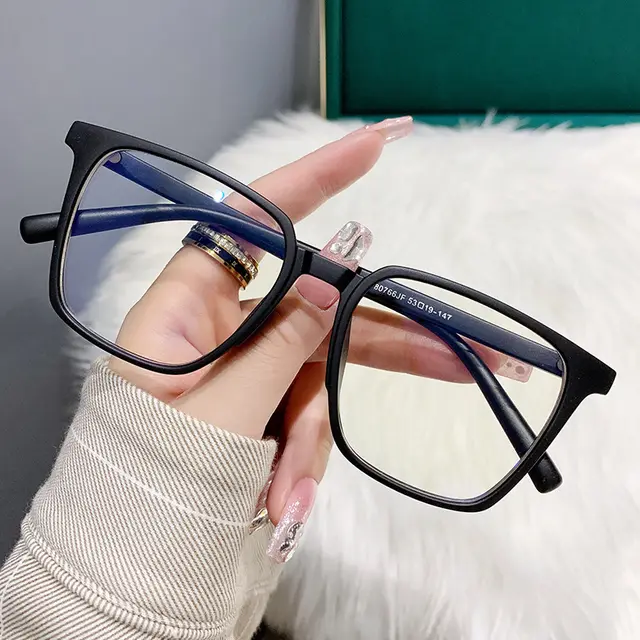 The Matching Degree Of Myopia For Women With Glasses Sand Black - Shop at LoveMi