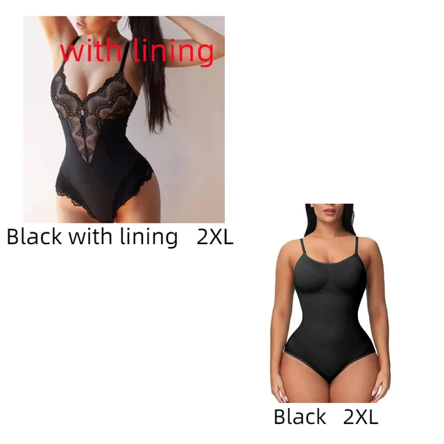 Lace Lace Stitching Bodysuit Erotic Lingerie Women Black With Lining Set - Shop at LoveMi