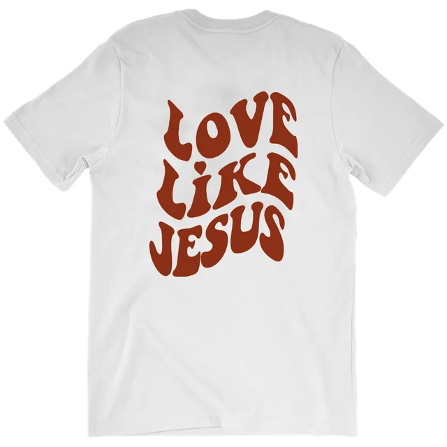 Women's Top Round Neck Slogan Printed Short Sleeves 7 Style - Shop at LoveMi