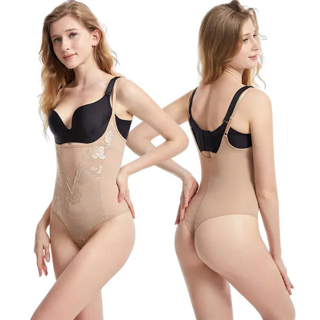 Women's Fashion Halter Bra Shaping Jumpsuit Skin - Shop at LoveMi