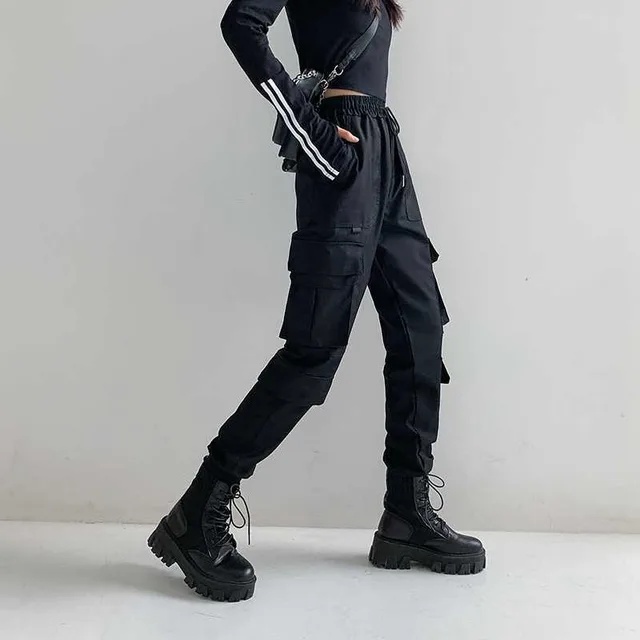 Skinny High Waisted Pants With Leggings Black Thin Style - Shop at LoveMi