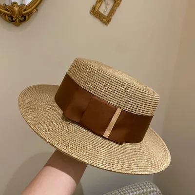 Women's Straw Hat Fashion Korean Version Trendy Sun Protection Red - Shop at LoveMi