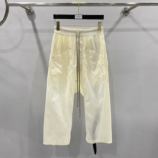Loose Fitting Harlan Casual Summer Capris Light Yellow - Shop at LoveMi