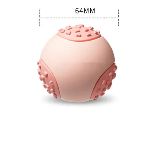 Dogs Vocal Bite Resistant Teething Toys Peach Pink - Shop at LoveMi