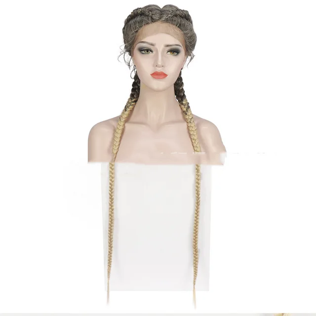 Front Lace Two Braids Wig Headband 1Bt613 - Shop at LoveMi
