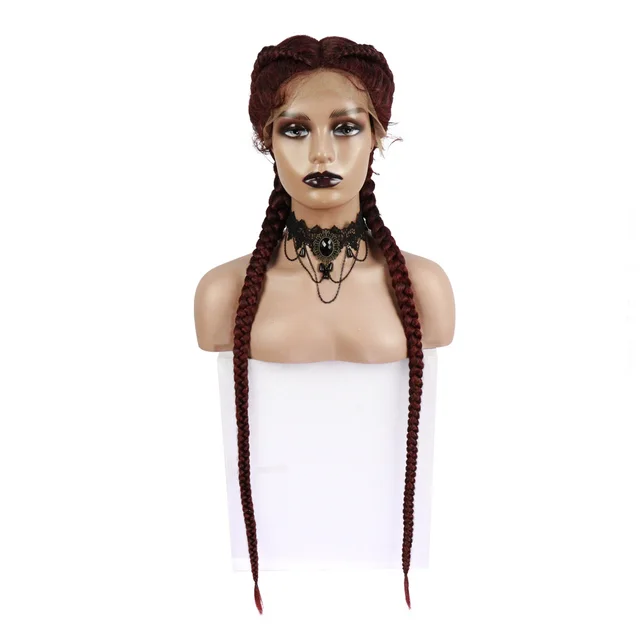 Front Lace Two Braids Wig Headband 1Bt99J - Shop at LoveMi