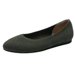 Flat Shoes Female Fashion Trend Round Head - Green