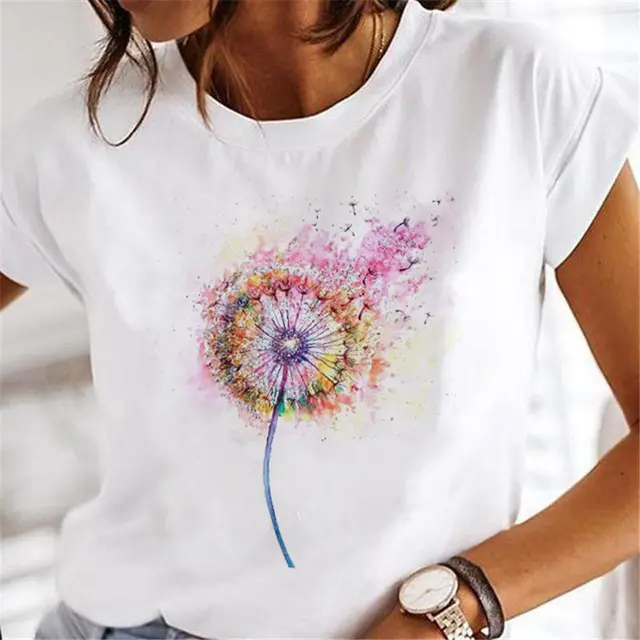 Street Personalized Feather Versatile T shirt 8 Style - Shop at LoveMi