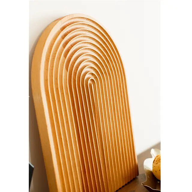 Geometric wooden tray Irregular Shape - Shop at LoveMi