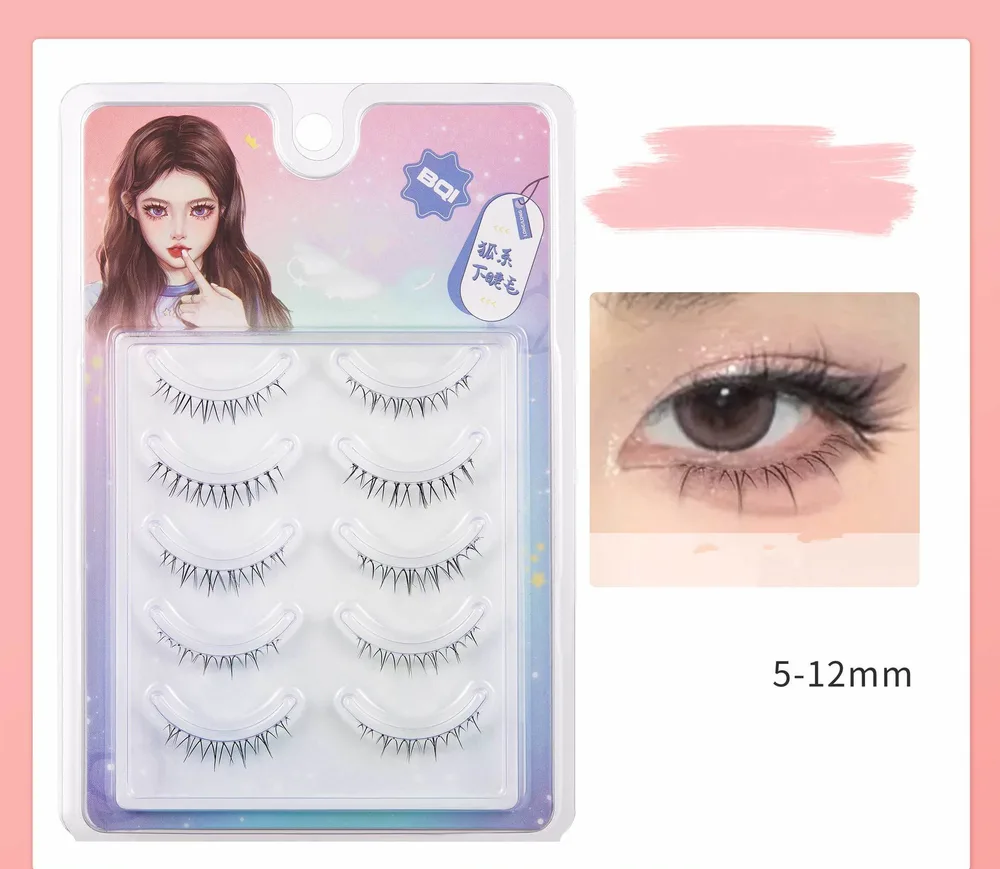 One Piece Natural Thick False Eyelashes One Piece One Piece Lower Lashes - Shop at LoveMi