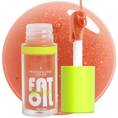 Pattern Transparent Glass Lip Moisturizing 08Champagne Gold - Shop at LoveMi