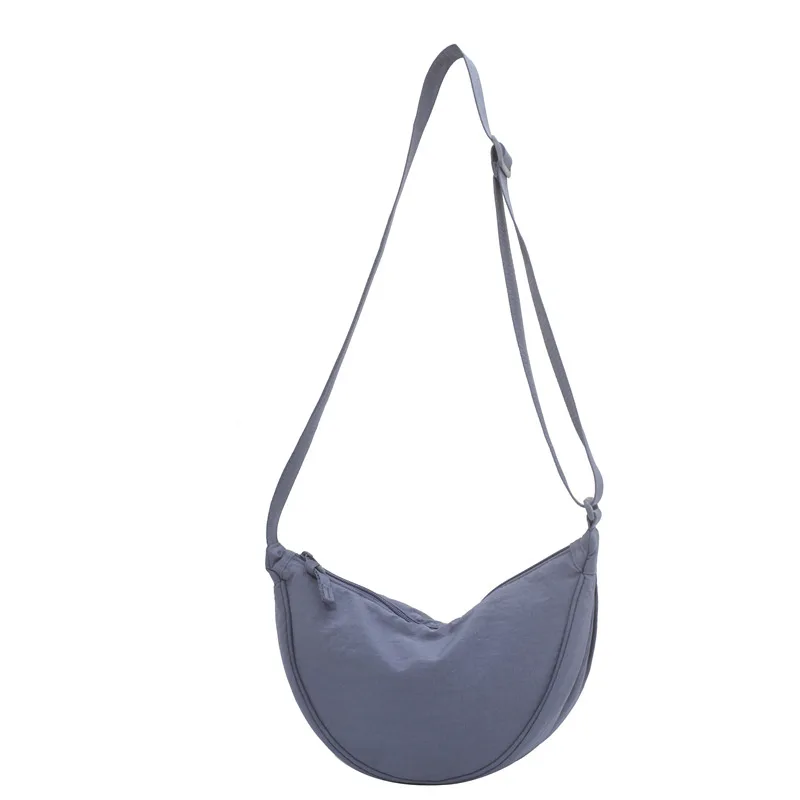 Women's Messenger Nylon Dumplings Shoulder Bag Blue - Shop at LoveMi