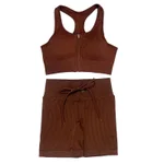 Coffee Color Bra Shorts