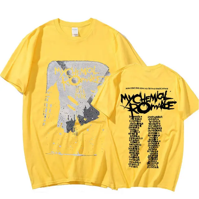 Women's Tour Duplex Printing T shirt Yellow - Shop at LoveMi