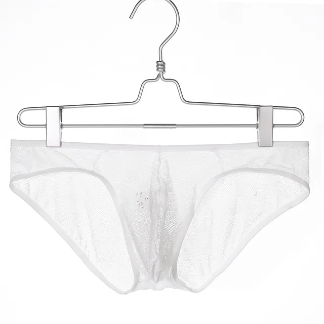 Sexy Seduction Dew Point Transparent Men's Low Waist Panties White - Shop at LoveMi