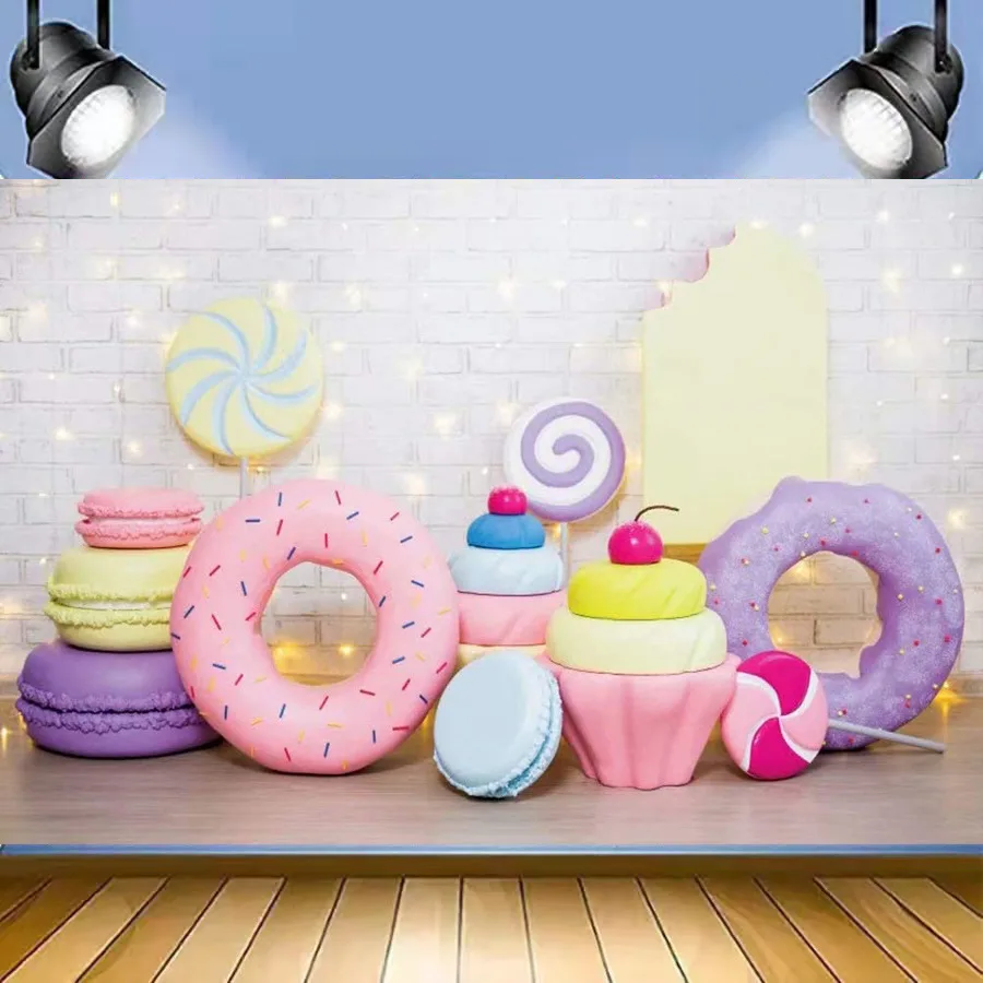 Newborn Birthday Party Doughnut Photo Banner Doughnut - Shop at LoveMi
