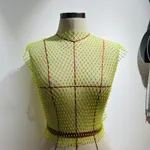 Round Collar In Yellow