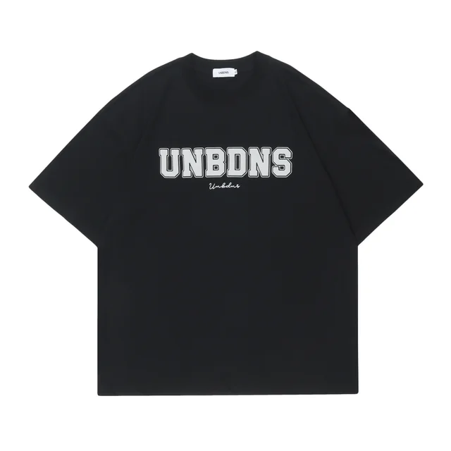 American Retro Street Letters Minority Simple Casual Short Sleeve Black - Shop at LoveMi