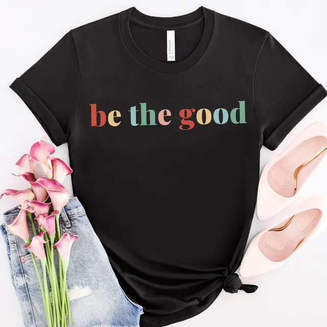 Be The Good Shirt Short Sleeve Black - Shop at LoveMi