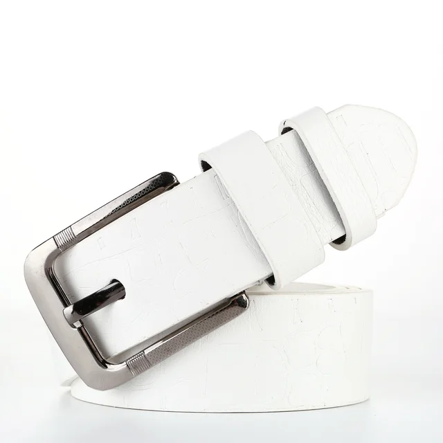 Simple And Versatile Denim Belt White - Shop at LoveMi