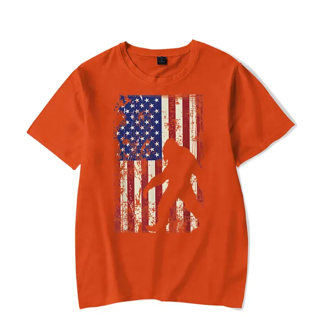 Casual Large Loose Short Sleeve Orange - Shop at LoveMi