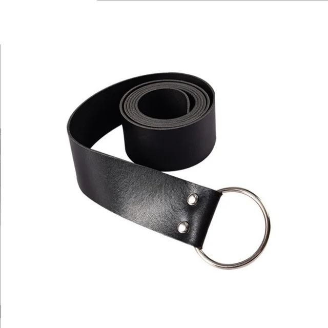 Retro Color Matching Lace Up Collar Shirt Clothing For Women Belt Black 9 - Shop at LoveMi