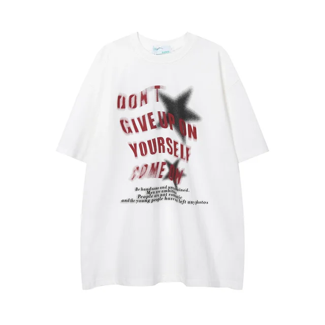 Men's Fashion Round Neck Cotton T shirt White - Shop at LoveMi