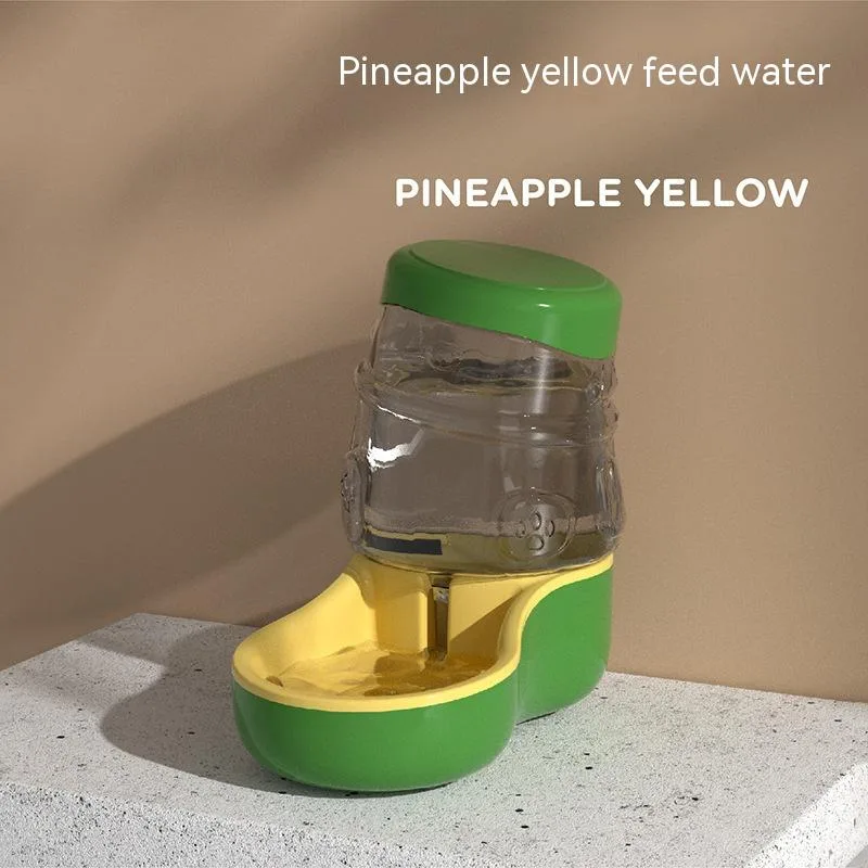 Pet Cat Dog Feeder Automatic Anti tumble Pineapple Green Water Fountain - Shop at LoveMi
