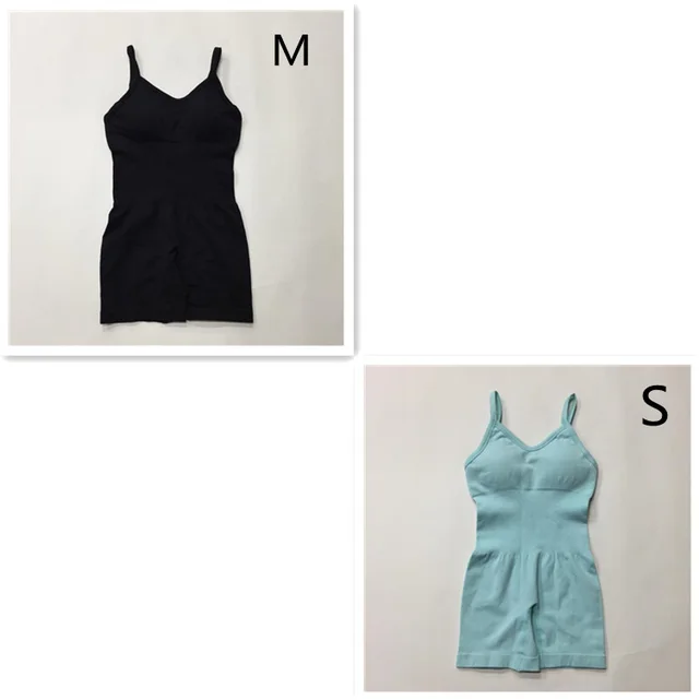 Women's Fashion Sports High Waist Seamless Knitted Sleeveless Jumpsuit Set1 - Shop at LoveMi