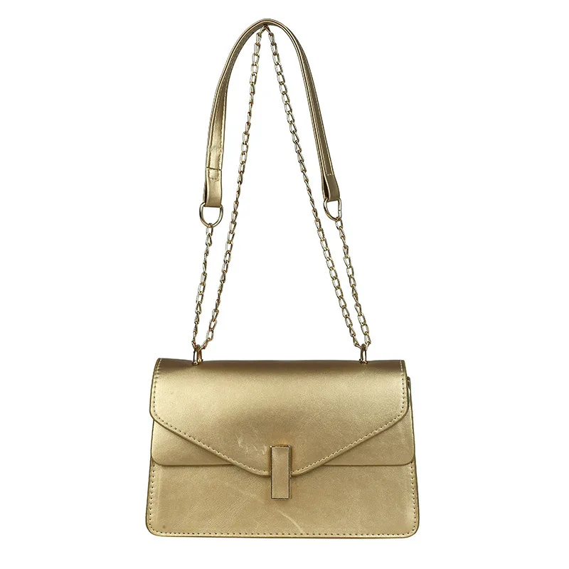 Women's Fashion Shoulder Messenger Bag Gold - Shop at LoveMi