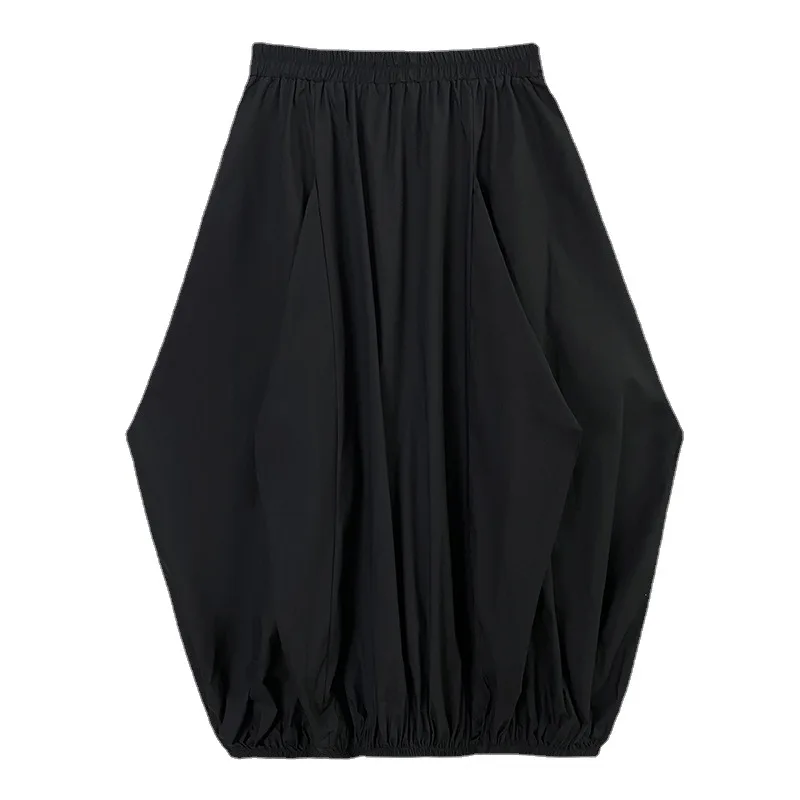 Plus Size Loose Design Lantern Dress Black - Shop at LoveMi