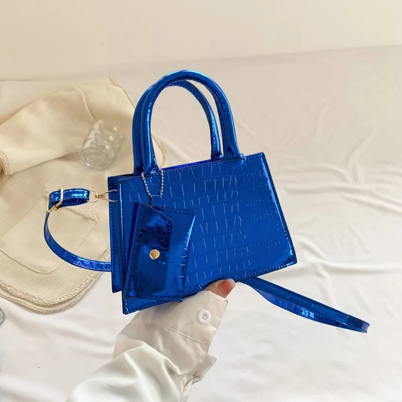 Summer New Simple Casual Shoulder Bag Blue - Shop at LoveMi