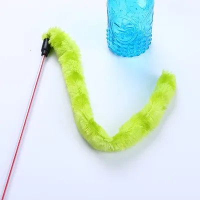 Pet Supplies Toy Cat Teaser Plush Green - Shop at LoveMi